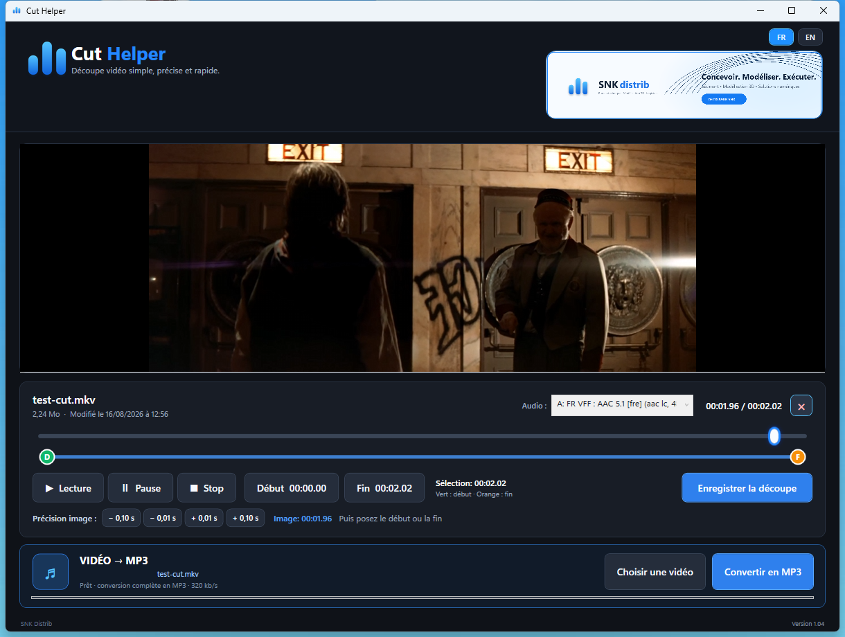 Interface Cut Helper