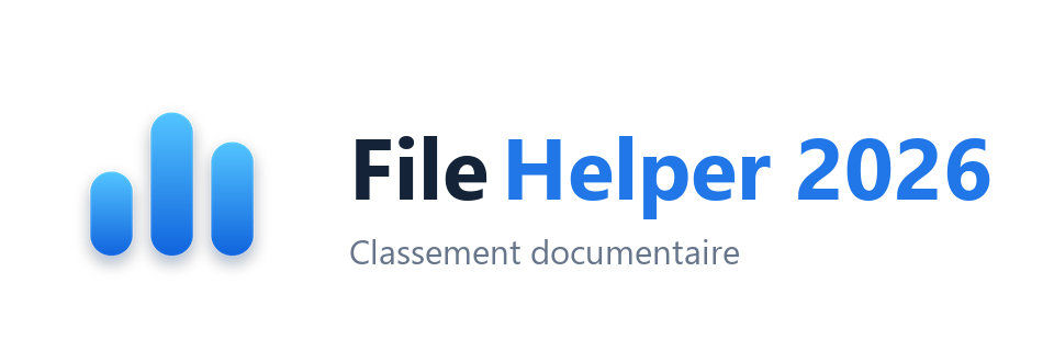 File Helper 2026 — Votre classement documentaire