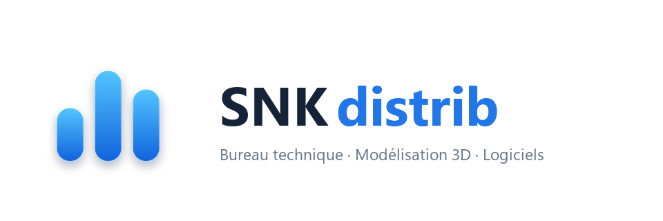 SNKdistrib — Bureau technique, modélisation 3D et logiciels